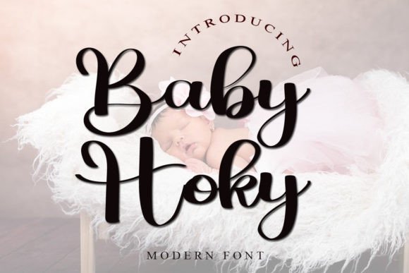 Baby Hoky Font: A Playful Script for Handmade Labels
