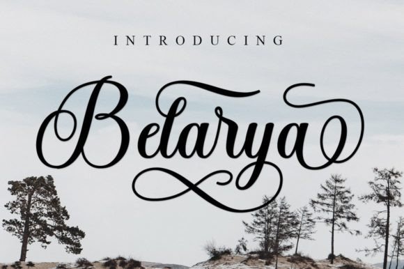 Belarya: A Handwritten Font That Elevates Small Business Branding