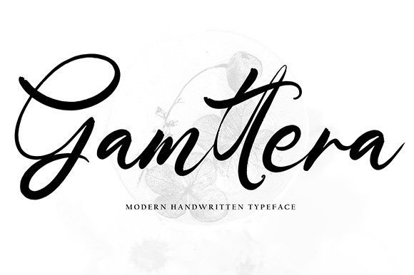Gamtera: A Handwritten Typeface for Modern Brand Storytelling