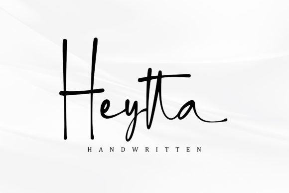 Heytta: A Web Designer’s Take on This Handwritten Font