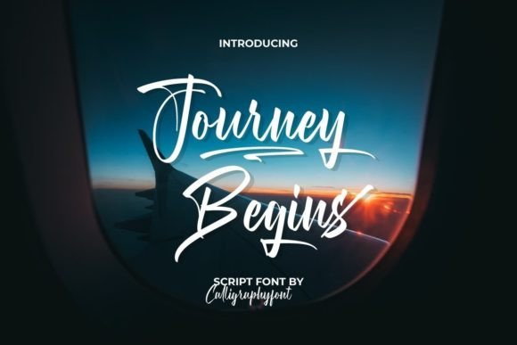 Journey Begins: A Designer’s Honest Review of a Script Font for Real Projects