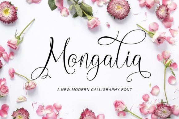 Mongalia: A Handwritten Font That Elevates Small Business Branding