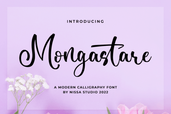 Mongastare: A Handwritten Font for Real Branding Work