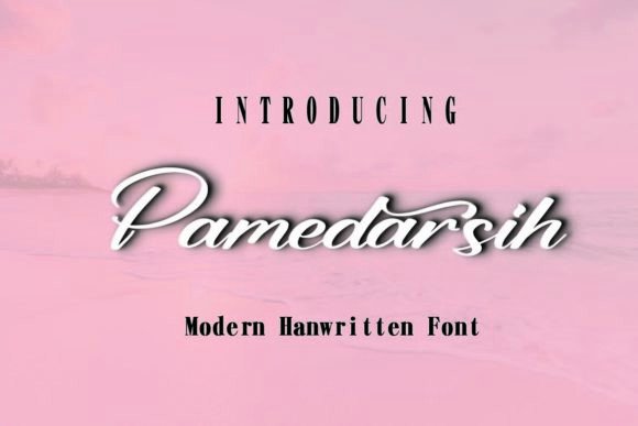 Pamedarsih: A Thoughtful Script Font for Editorial Design Projects