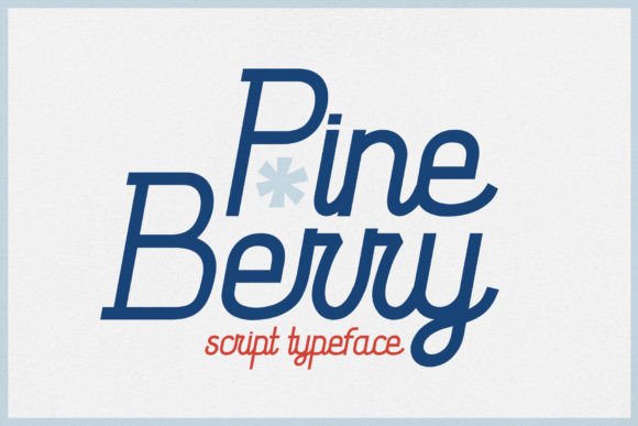 Pineberry: A Handwritten Script Font for Digital Branding