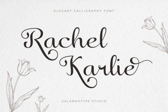 Rachel Karlie: The Calligraphy Font That Brought a Café Brand to Life