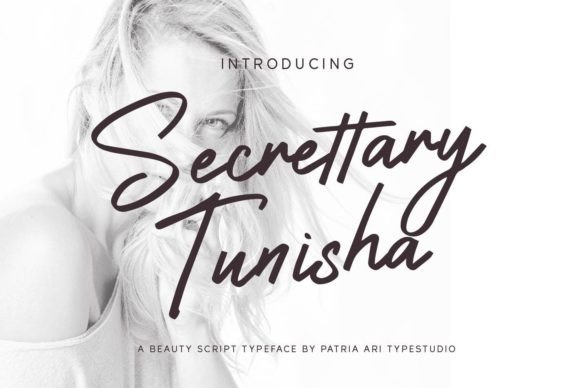 Secrettary Tunisha Font: A Designer’s Look for Branding Projects