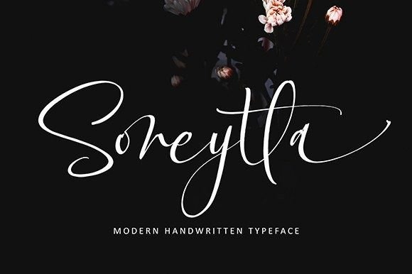 Soneytta: A Script Font That Brings Handmade Products to Life
