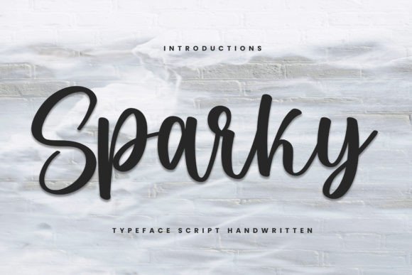 Sparky: A Refined Script Font for Real Branding Projects