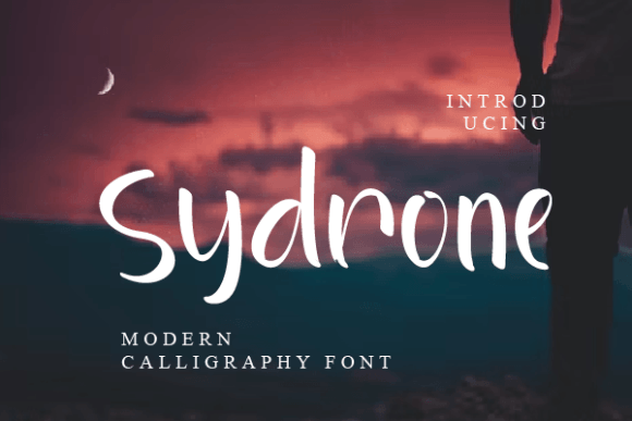 Sydrone Font: A Handcrafted Script for Your Small Shop