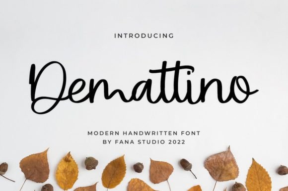 Why Demattino Is the Script Font Your Small Business Brand Needs